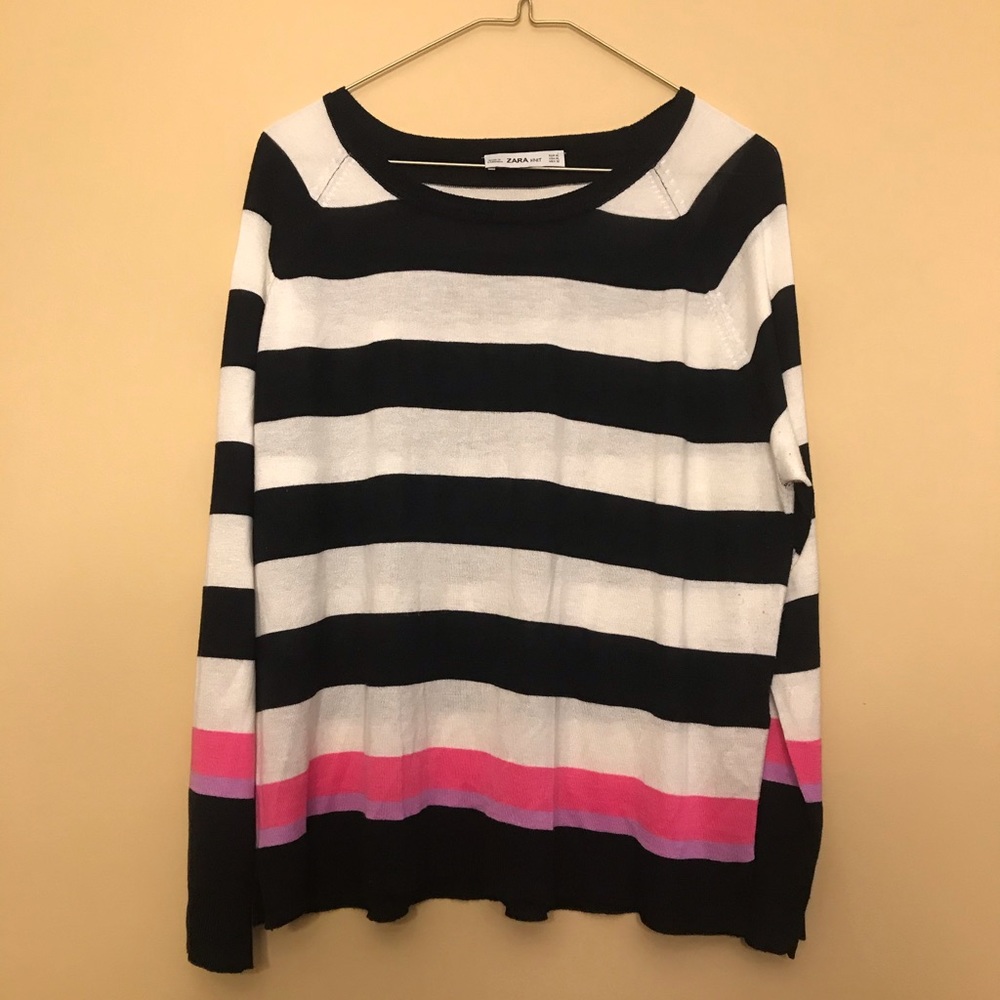 3 for $20! striped ZARA sweater